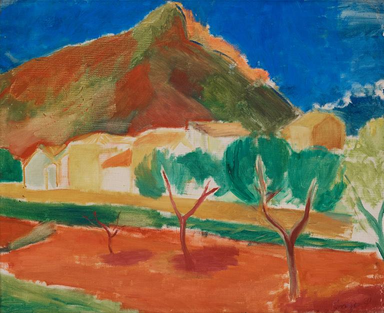 Inge Schiöler, "Spanish Landscape" (Spanskt landskap).
