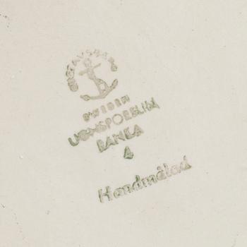 STIG LINDBERG, servisdelar, 38 st, porslin, "Ranka", Gustavsberg.