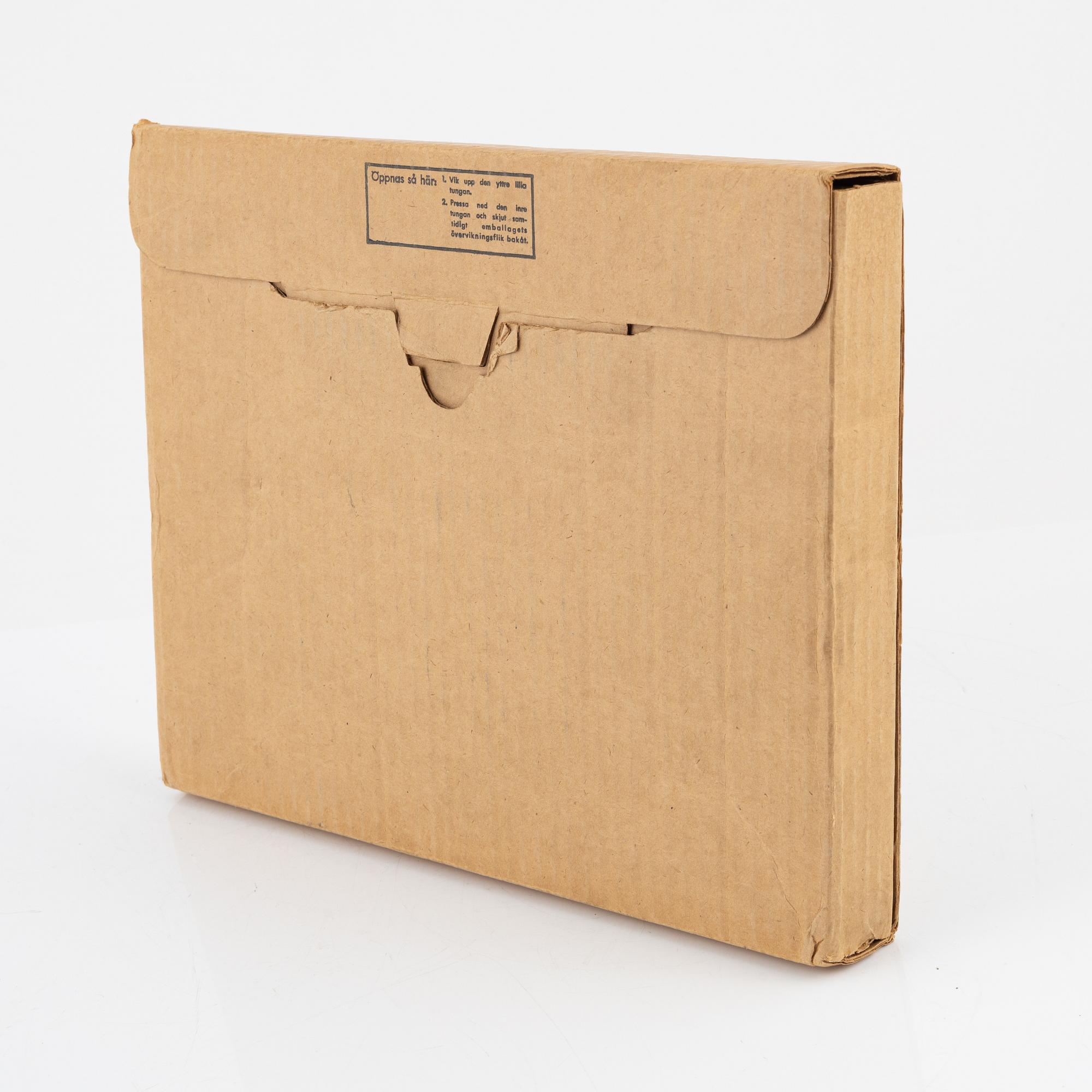 Exhibition catalogue, Andy Warhol, Moderna Museet, Stockholm 1968. With original box.