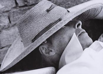 Per-Olow Anderson, 'Katharine Hepburn photographed in Venice 1954'.