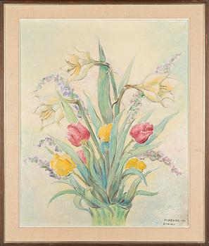 Arvid Broms, Bouquet de fleurs.