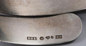 ARMBAND, silver. B Sörlings Konsthantverk, Stockholm 1960.