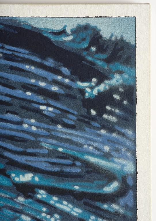 John Clem Clarke, "Abstract with subject 7 (Mt. Hood, Winter).