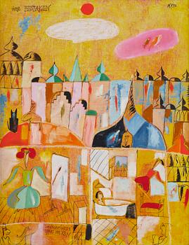 689. Madeleine Pyk, "Över hustaken".