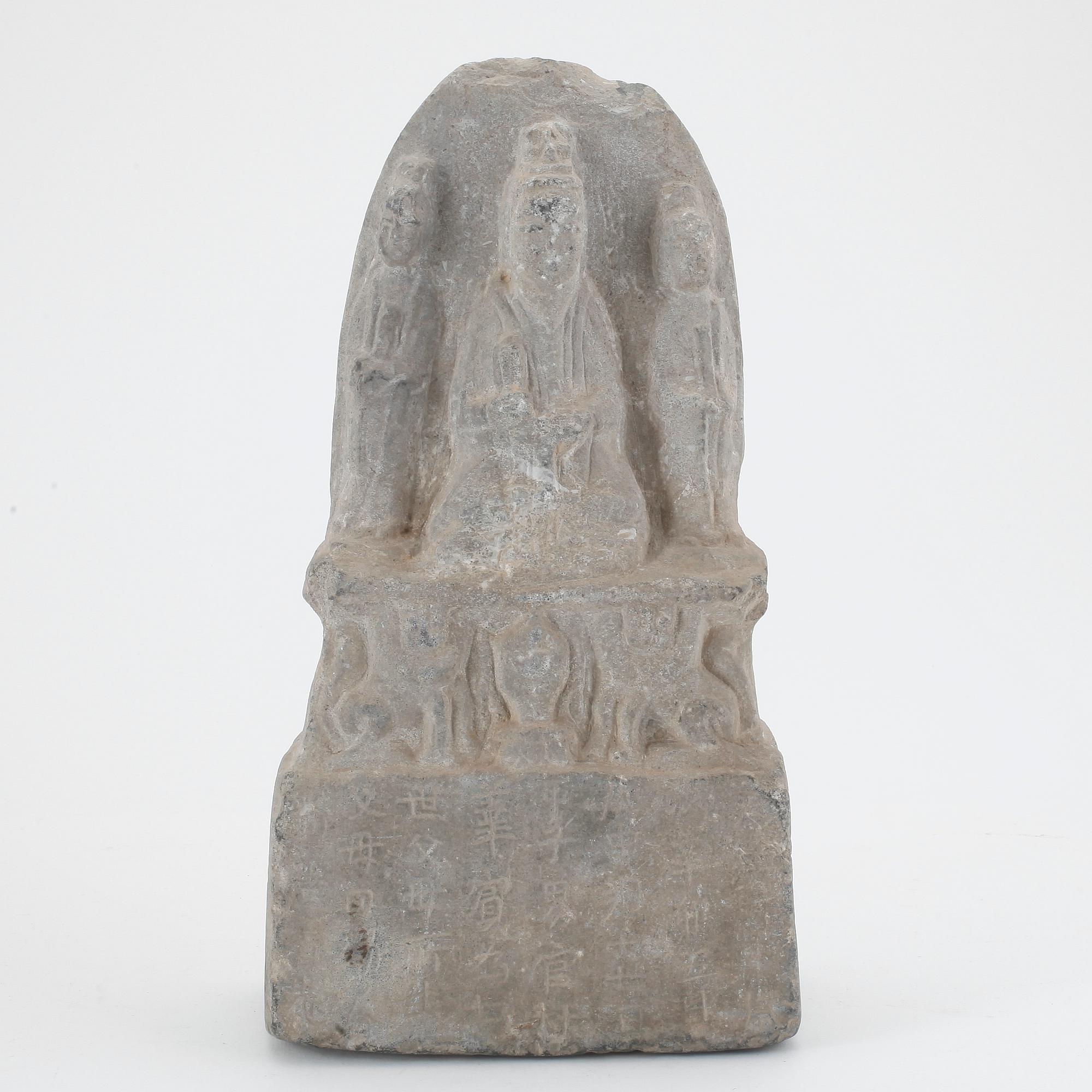 STELE, stenarbete, Tang-stil, Kina, 1800-tal.