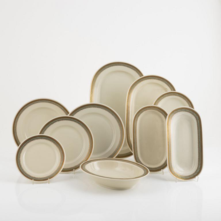 A 69-piece porcelain dinner service, Johann Haviland, Bavaria.
