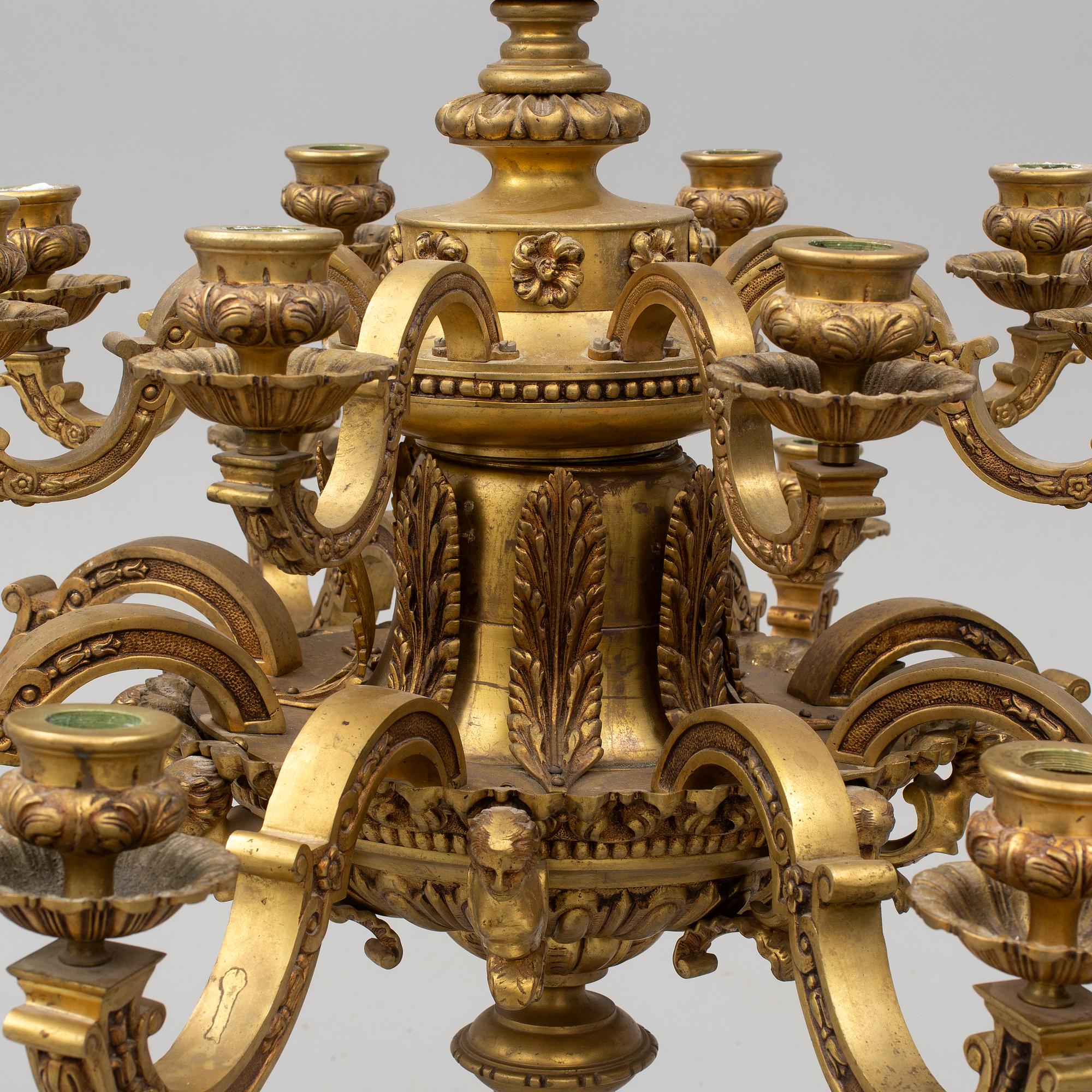 LJUSKRONA, barockstil, 1900-talets första hälft.