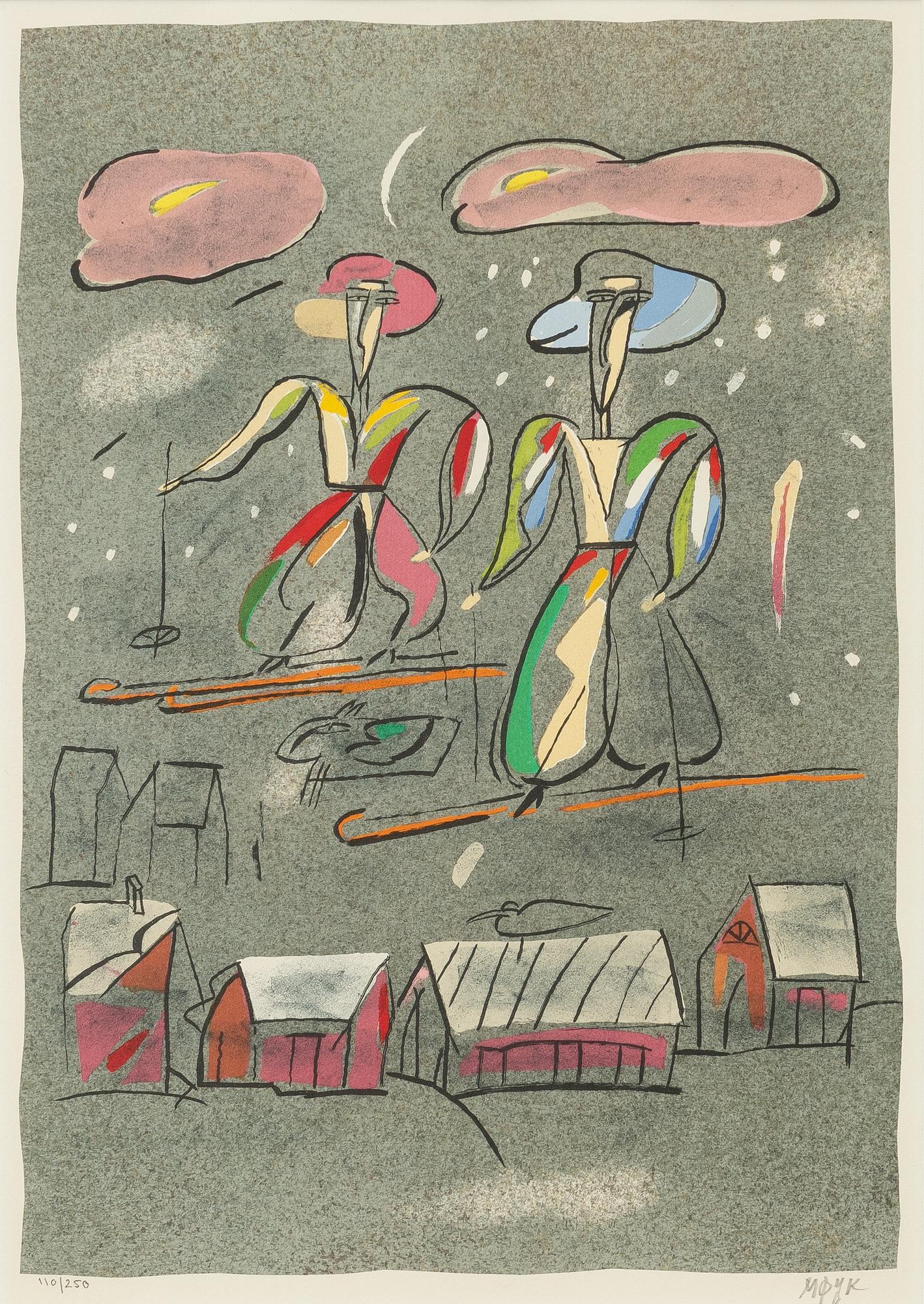 Madeleine Pyk, Skiing Ladies.