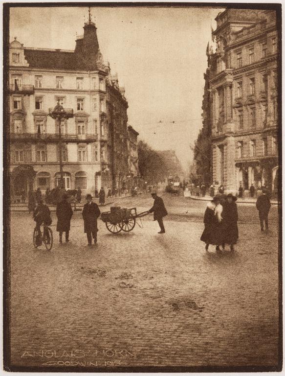 HENRY B. GOODWIN, Two photo gravures from the book Vårt vackra Stockholm signed in the negative.