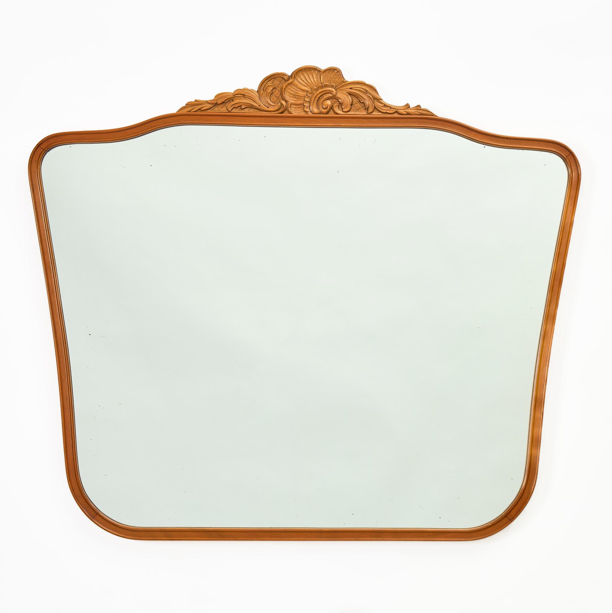 A Swedish Modern mirror, 1940's.