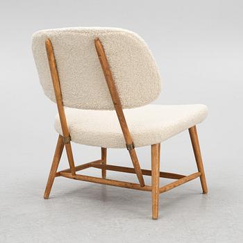 Alf Svensson, armchair, "Teve", Studio Ljungs Industrier AB, Malmö, Bra Bohag, 1950s.