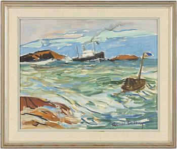 Harald Lindberg, "Höstdag, Simpnäs".