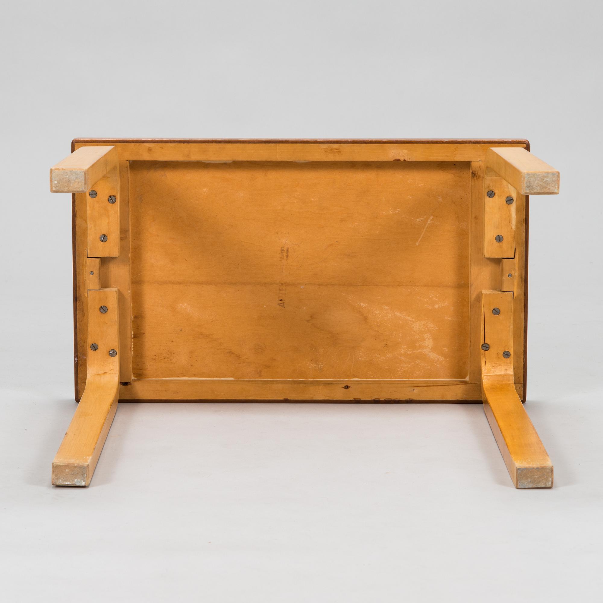 Alvar Aalto, a mid-20th century table for O.Y. Huonekalu-ja Rakennustyötehdas A.B.