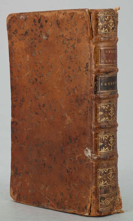 BOK MED GÖMMA, Frankrike, 1767.