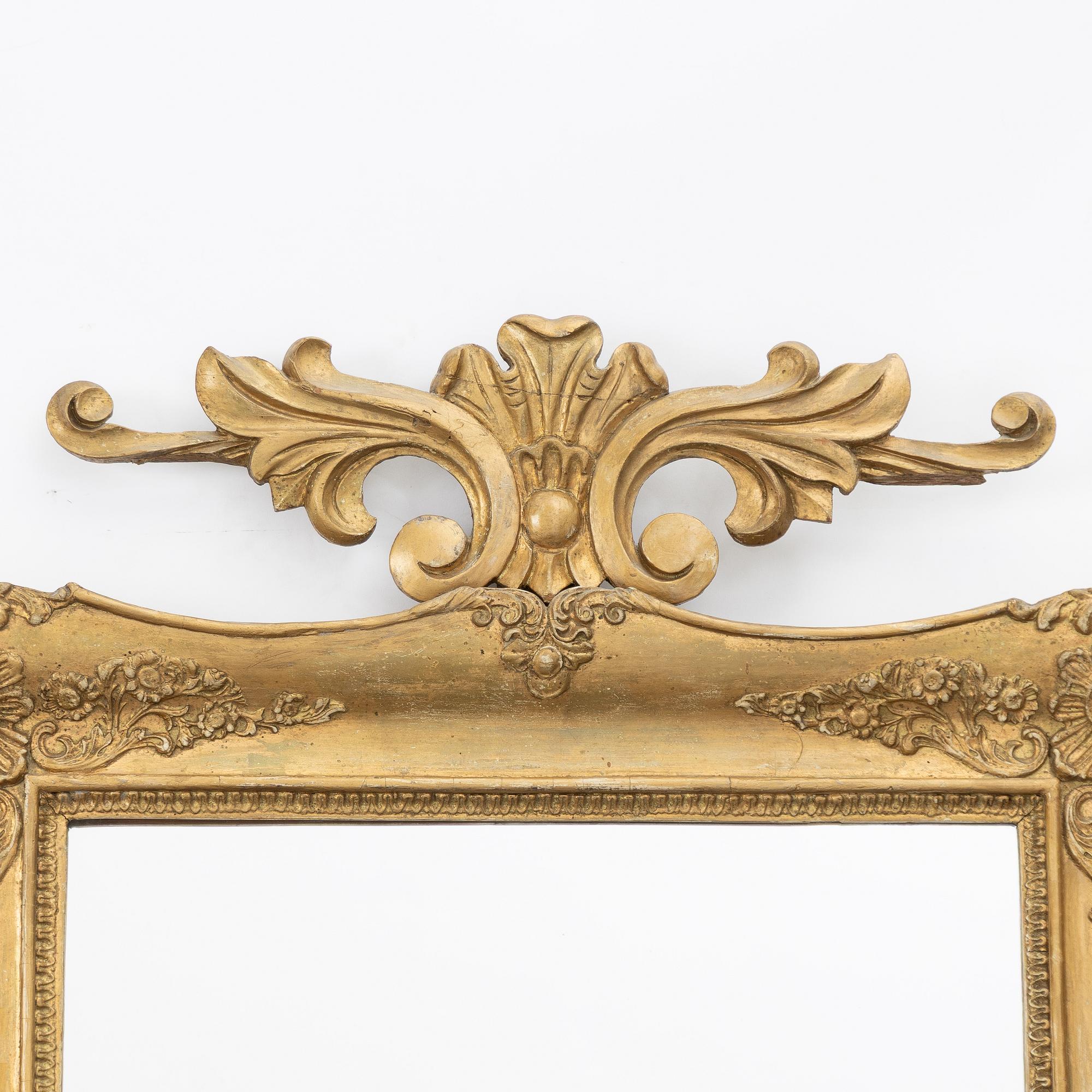 Mirror sconces, a pair, second half of the 19th century.