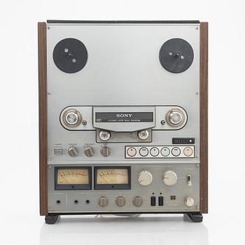 "Ackuset", tube amplifier, "Dynakit", tube amplifier, "Sony" reel-to-reel tape recorder, model "TC-765".