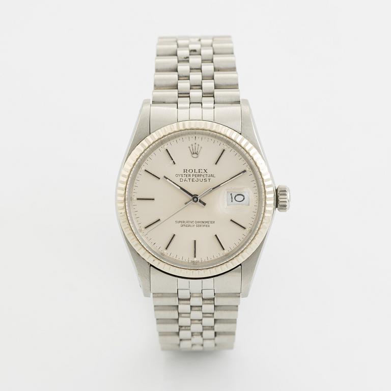 Rolex, Oyster Perpetual, Datejust, armbandsur, 36 mm.