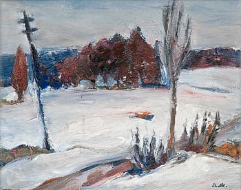 310. Otto Mäkilä, WINTER LANDSCAPE.