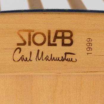 Carl Malmsten, matbord med 4 stol."Vardags", Stolab, 1999.