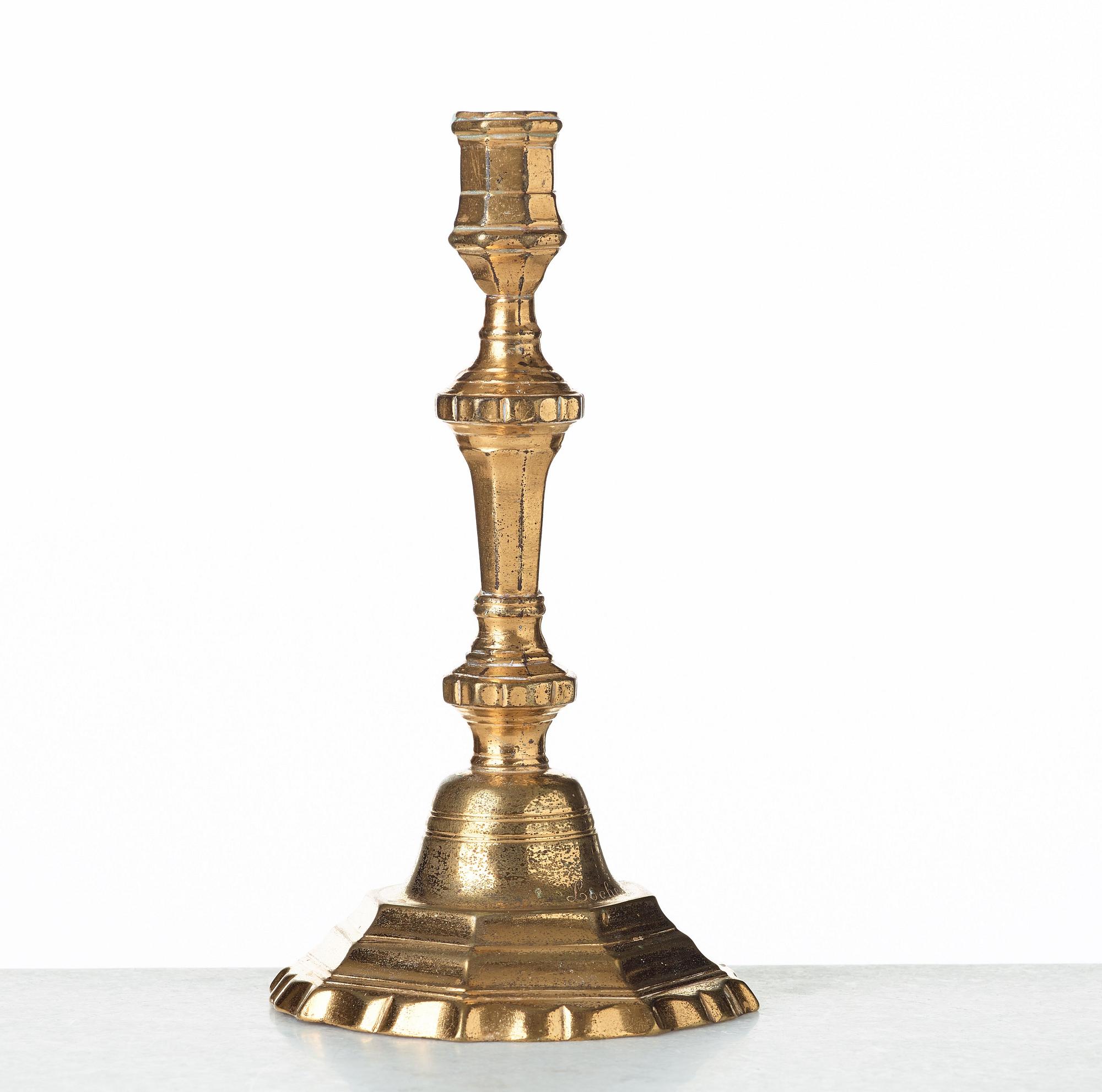 A Louise XV 18th century candlestick.