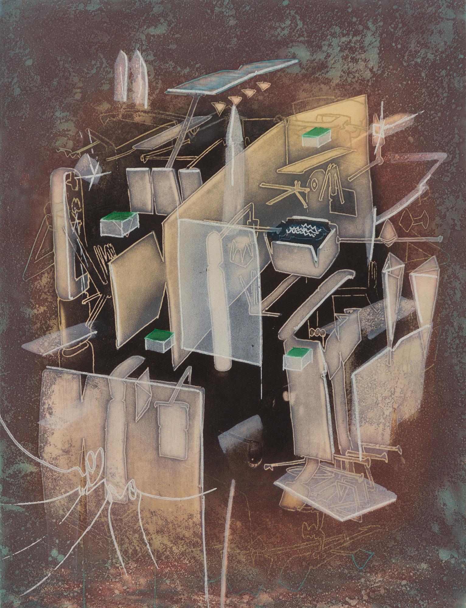 Roberto Matta, Untitled.