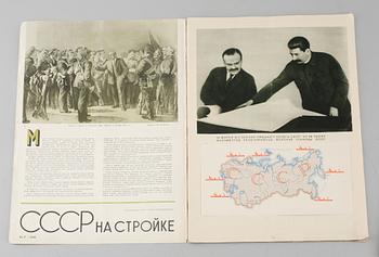 Soviet Magazine, "USSR in construction", 1940.