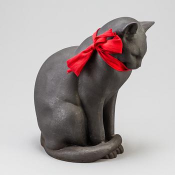 ANDERS JÖNSSON, "Jönssons katt", skulptur gjutjärn, saluförd av Firma Svenskt Tenn.