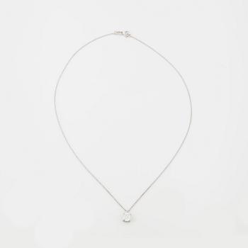 COLLIER, med briljantslipad diamant ca 1.00 ct.