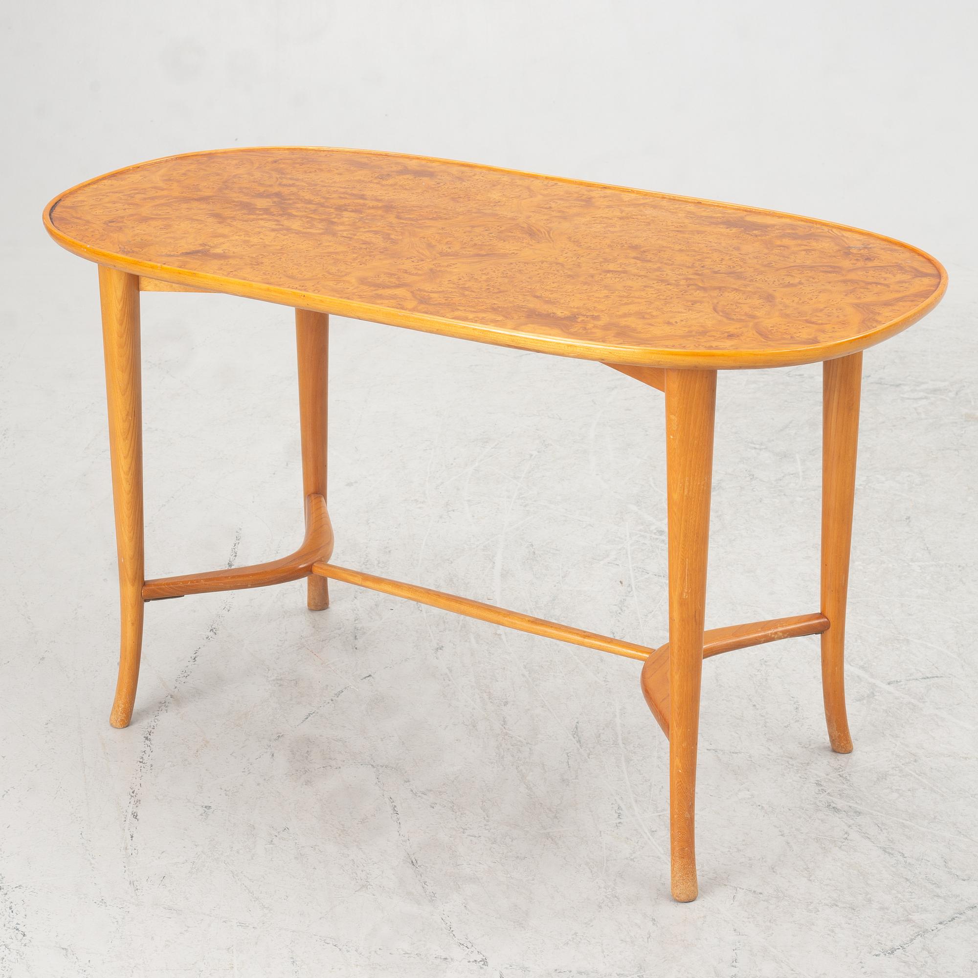 Bertil Söderberg, a Swedish Modern coffee table, Svensk Hemslöjd, 1930's/40's.