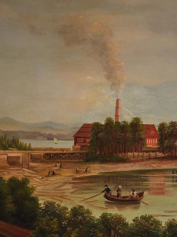 Albert Blombergsson, Korsnäs mill, Dalarna.