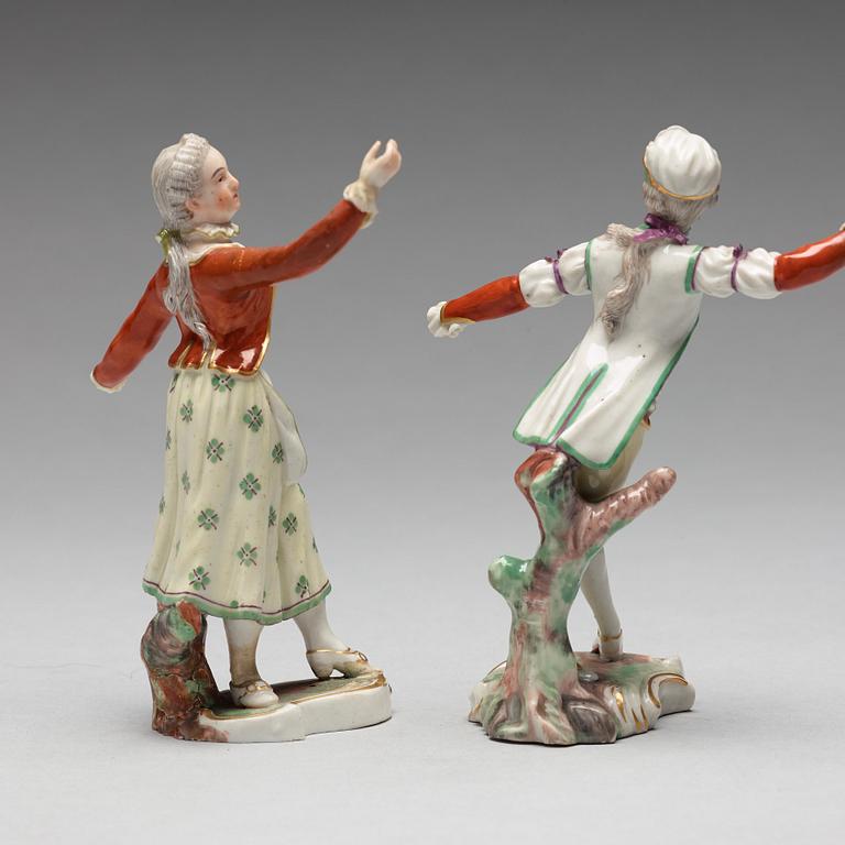 Two German porcelain figurines, 1920's.