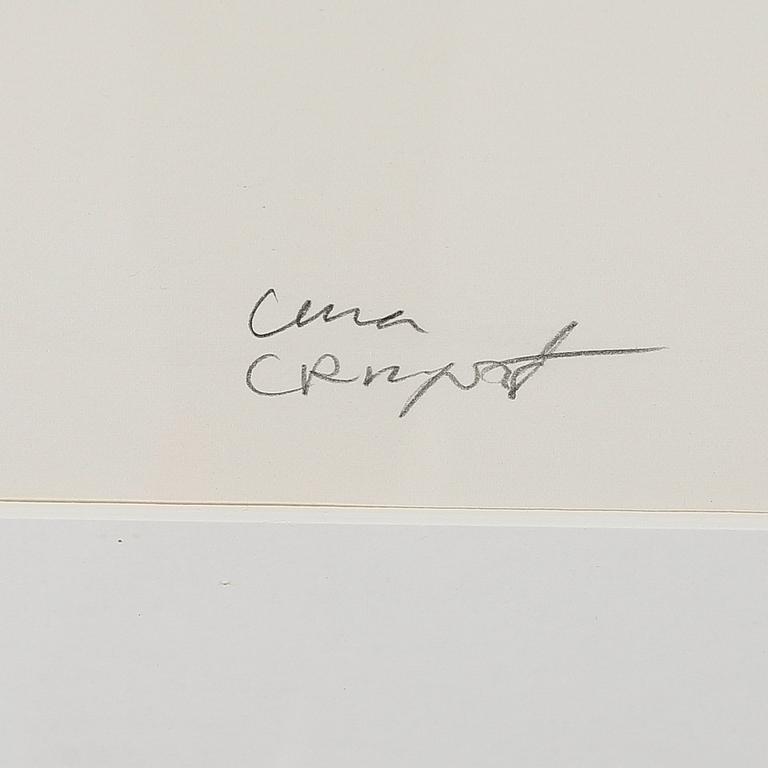 LENA CRONQVIST, litografi, signerad och numrerad 36/170.