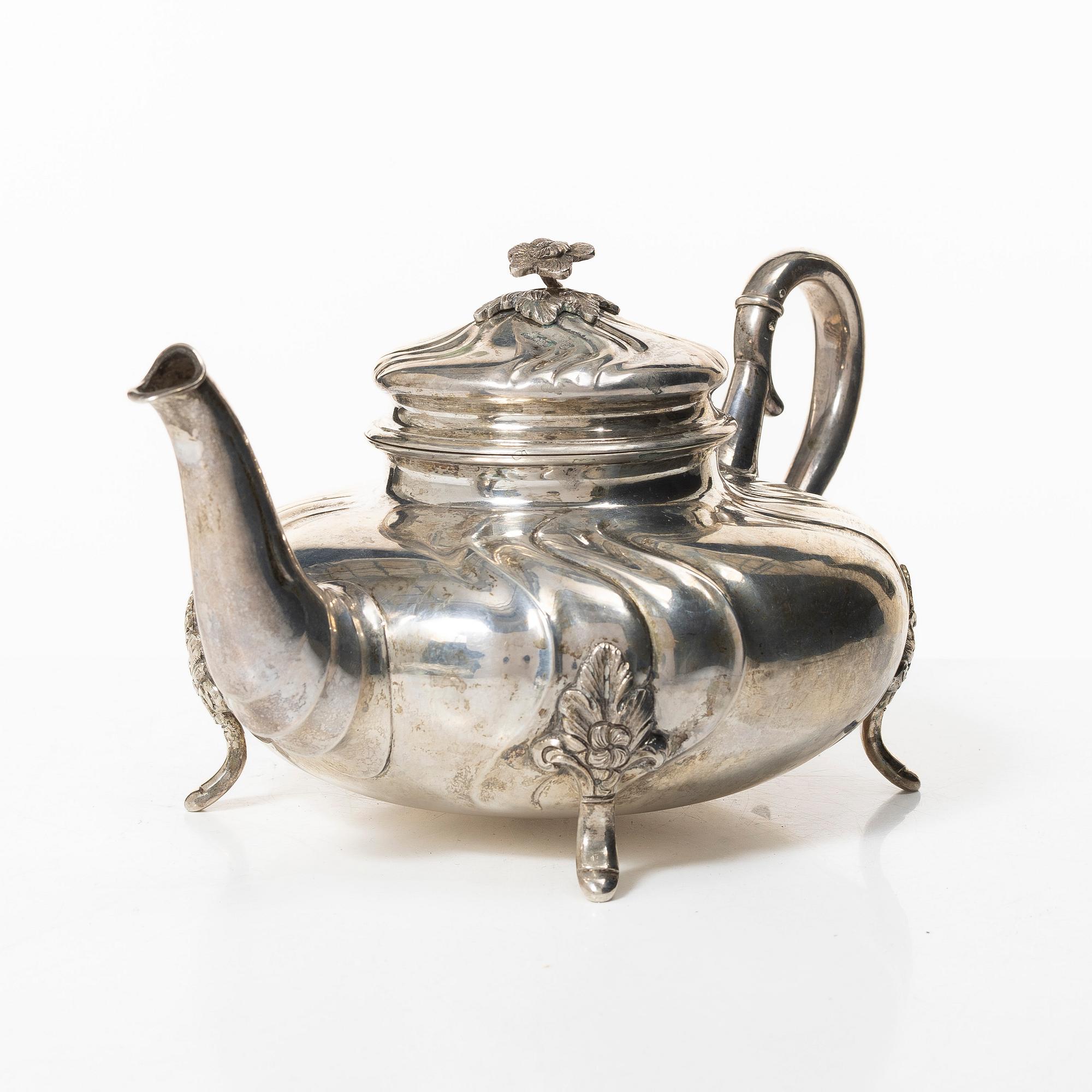 Berndt Erlandsson, a silver teapot, Kristianstad, Sweden, 1912.