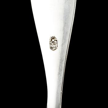 JULSKEDAR, 6 st, silver, Island, 1967-1972. Vikt 190 g.