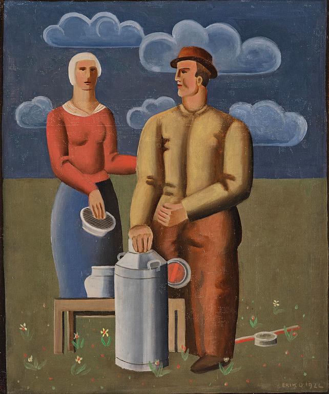 Erik Olson, "Franskt bondfolk".