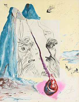 Salvador Dalí, "Moïse et le Monothéisme" by Sigmund Freud.