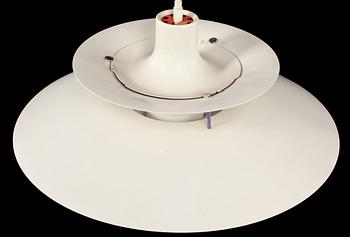 TAKLAMPA, "PH-lampa", Poul Henningsen för Louis Poulsen, Danmark, 1900-talets slut. Höjd ca 30 cm.
