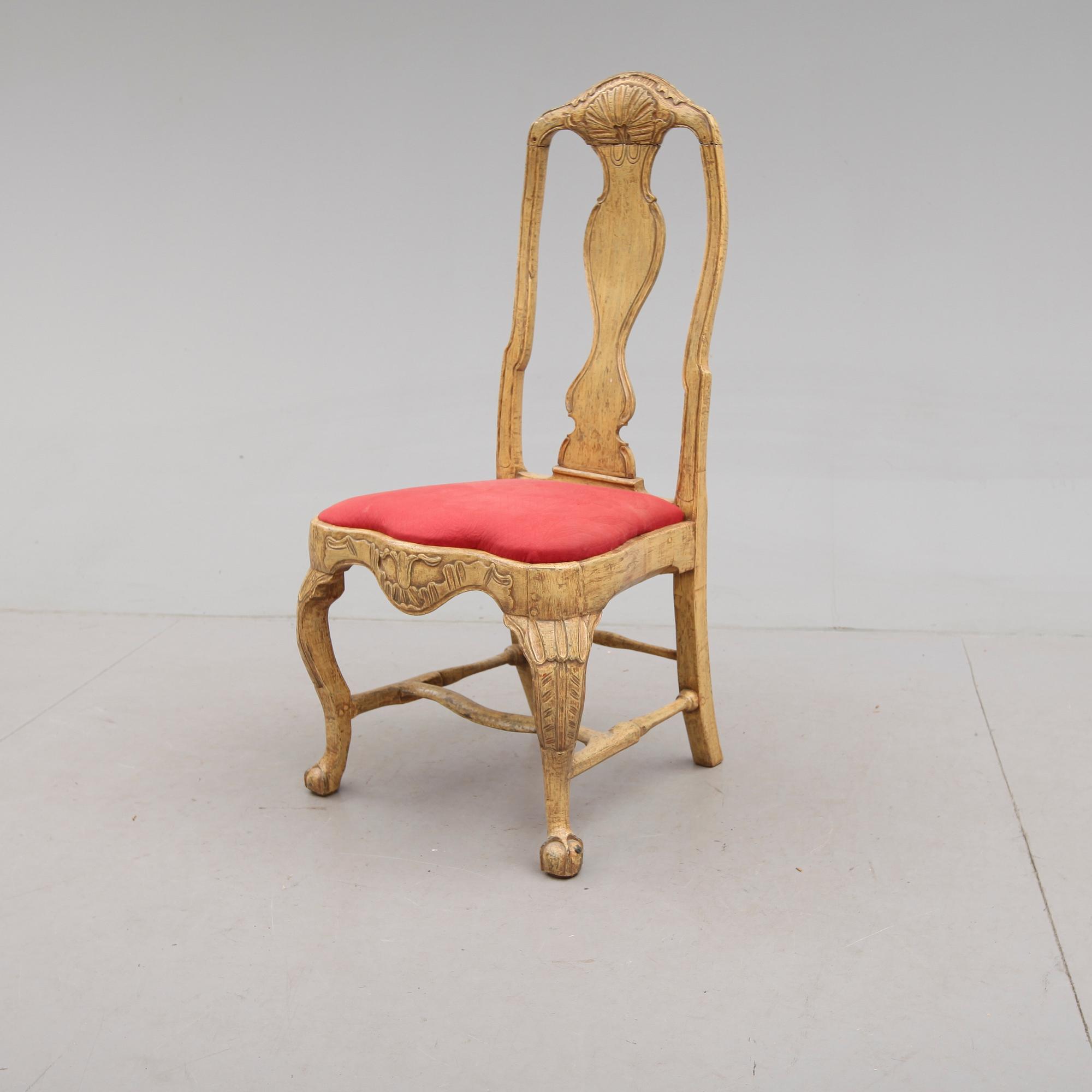 STOL, senbarock, 1700-talets mitt.