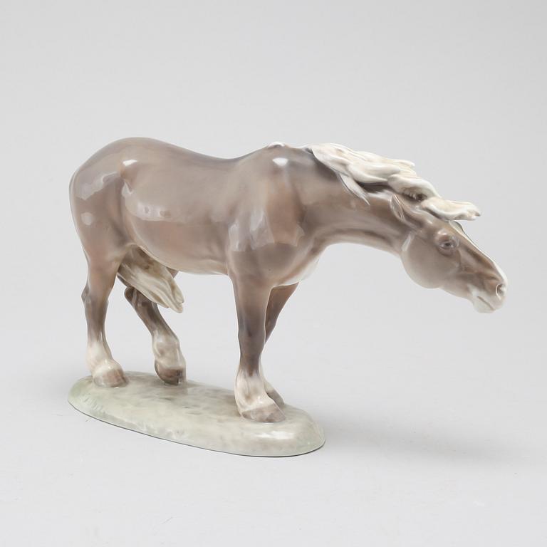 A porcelain figurine by Lauritz Jensen for Royal Copenhagen, second half of the 20th century.