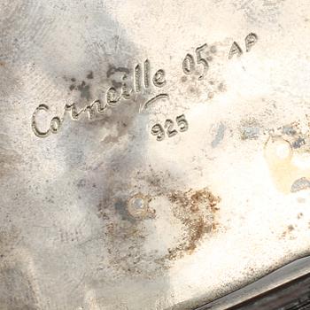 BEVERLOO CORNEILLE, skulptur, silver, signerad "Corneille 05 AP" à tergo.