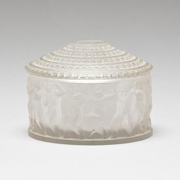 ASK MED LOCK, glas Lalique.