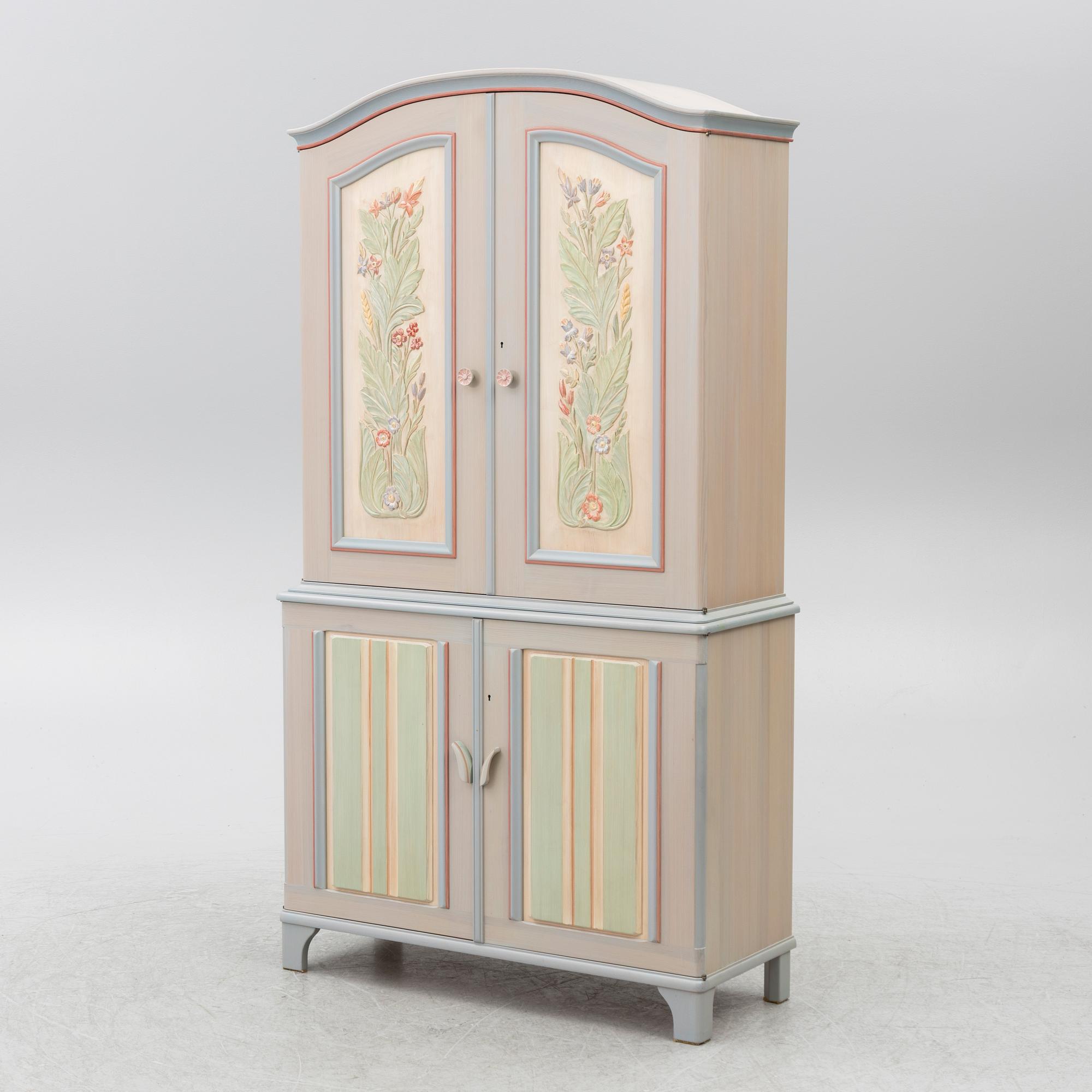Carl Malmsten, A 'Stigberget' cabinet, Sweden, 1980's.