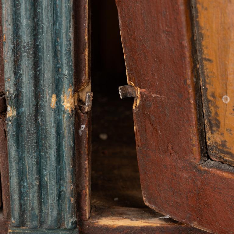 A plate shelf, 19th century.