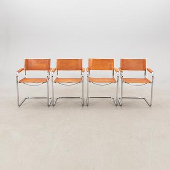 Armchairs, 4 pcs, Italy, late 20th century.