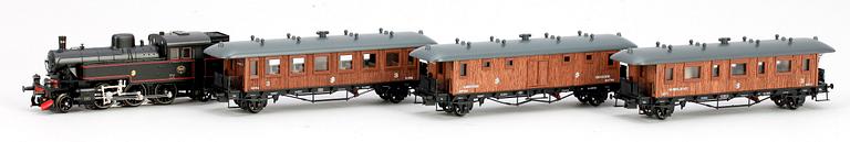 TÅGSATS, 4 delar, Märklin H0 28703, 1900-talets andra hälft.