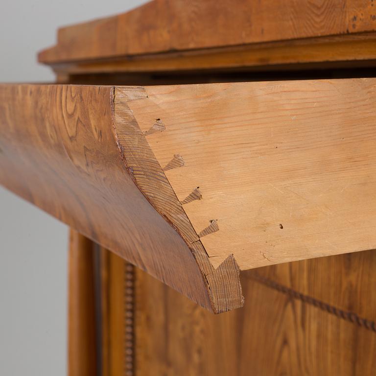 SECRETAIRE A ABATTANT, attributed to Per Fredrik Ahlgren, Visby, Gotland, mid 1800s.