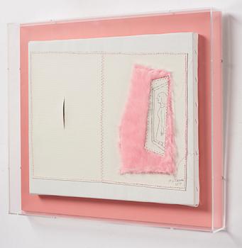 Marie-Louise Ekman, "Spegeldam (Hommage á Lucio Fontana)".