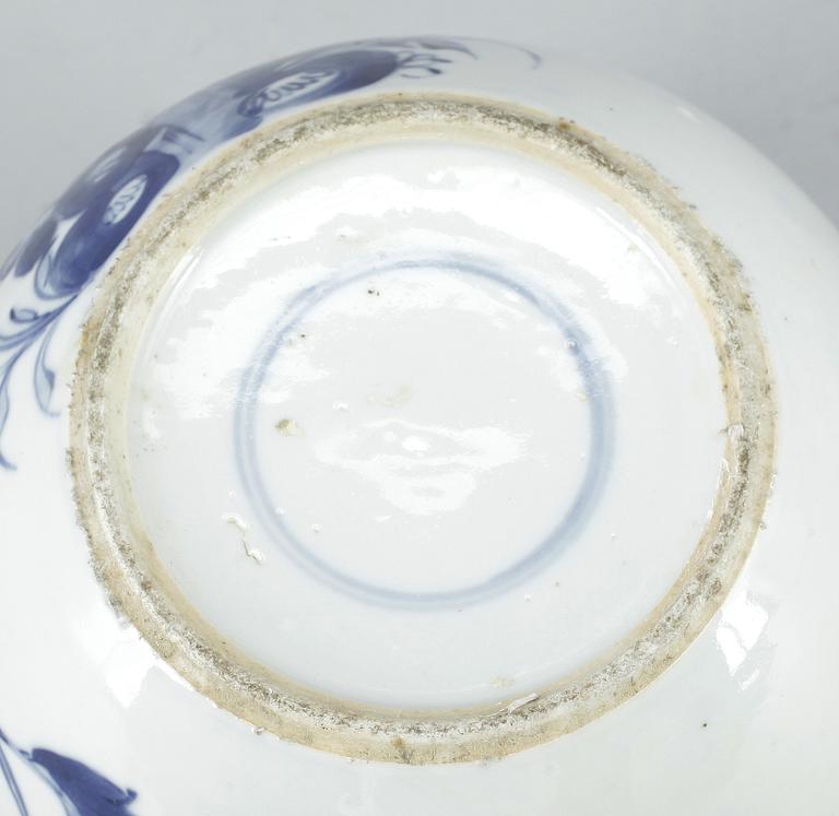 KRUS, porslin, Kina, 1800-talets slut.