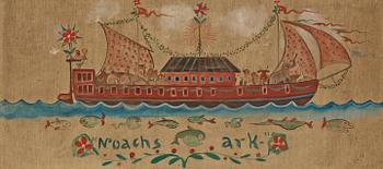 716. Ivar Arosenius, "Noachs ark" (Noah's Ark).