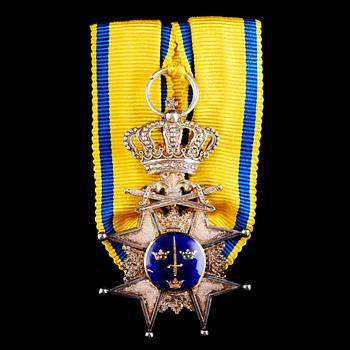 MEDALJ, Svärdstecknet, Kungliga Svärdsordenstecknet, 1900-tal.